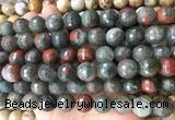 LSBS965 15 inches 14mm faceted round blood jasper gemstone beads wholesale LSBS965 15 inches 14mm faceted round blood jasper gemstone beads wholesale