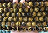 LSBS966 15 inches 14mm faceted round yellow tiger eye gemstone beads wholesale LSBS966 15 inches 14mm faceted round yellow tiger eye gemstone beads wholesale