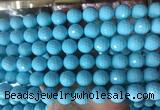 LSBS977 15 inches 14mm faceted round synthetic turquoise gemstone beads wholesale LSBS977 15 inches 14mm faceted round synthetic turquoise gemstone beads wholesale