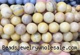 LSBS98 15 inches 16mm round yellow sunstone gemstone beads wholesale LSBS98 15 inches 16mm round yellow sunstone gemstone beads wholesale