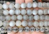 MSBS08 15 inches 10mm round moonstone gemstone beads wholesale