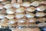 MSBS27 15 inches 12*16mm - 15*20mm faceted nuggets moonstone beads MSBS27 15 inches 12*16mm - 15*20mm faceted nuggets moonstone beads