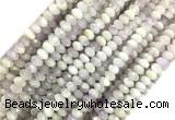 NABS01 15 inches 4*6mm faceted rondelle lavender amethyst beads