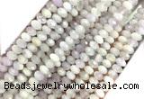 NABS02 15 inches 5*8mm faceted rondelle lavender amethyst beads