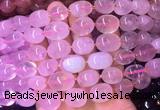 NGBS01 15 inches 8*12 - 10*14mm nuggets rose quartz gemstone beads