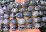 NGBS09 15 inches 8*12 - 10*14mm nuggets labradorite gemstone beads