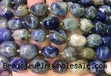 NGBS12 15 inches 8*12 - 10*14mm nuggets sodalite gemstone beads