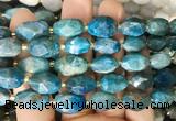 NGBS241 15 inches 8*12mm - 12*16mm faceted nuggets apatite beads NGBS241 15 inches 8*12mm - 12*16mm faceted nuggets apatite beads