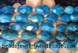 NGBS242 15 inches 8*12mm - 12*16mm faceted nuggets apatite beads NGBS242 15 inches 8*12mm - 12*16mm faceted nuggets apatite beads