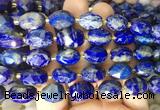 NGBS245 15 inches 8*12mm - 12*16mm faceted nuggets Lapis lazuli beads NGBS245 15 inches 8*12mm - 12*16mm faceted nuggets Lapis lazuli beads