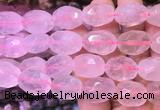 NGBS26 15 inches 12*16 - 13*18mm faceted nuggets rose quartz beads