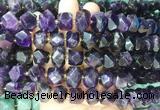 NGBS261 15 inches 10*14mm - 12*16mm faceted nuggets amethyst gemstone beads NGBS261 15 inches 10*14mm - 12*16mm faceted nuggets amethyst gemstone beads