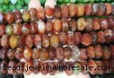 NGBS292 15 inches 8*14mm - 10*16mm faceted nuggets agate beads wholesale NGBS292 15 inches 8*14mm - 10*16mm faceted nuggets agate beads wholesale