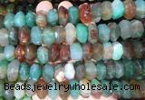 NGBS306 15 inches 8*14mm - 10*16mm faceted nuggets agate beads wholesale NGBS306 15 inches 8*14mm - 10*16mm faceted nuggets agate beads wholesale