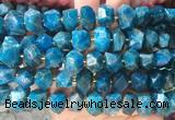 NGBS314 15 inches 10*14mm - 12*16mm nuggets apatite beads wholesale NGBS314 15 inches 10*14mm - 12*16mm nuggets apatite beads wholesale