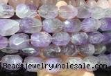 NGBS330 15 inches 13*18mm - 15*20mm faceted nuggets amethyst beads wholesale NGBS330 15 inches 13*18mm - 15*20mm faceted nuggets amethyst beads wholesale