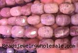 NGBS37 15 inches 12*16 - 13*18mm faceted nuggets moonstone beads