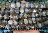 NGBS370 15 inches 13*18mm - 15*20mm faceted nuggets labradorite beads wholesale NGBS370 15 inches 13*18mm - 15*20mm faceted nuggets labradorite beads wholesale