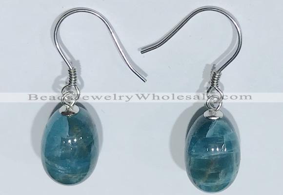 NGE415 10*14mm teardrop apatite earrings wholesale