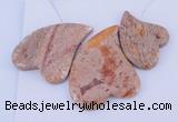 NGP105 Dyed imperial jasper gemstone pendants set jewelry wholesale