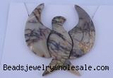 NGP11 Picasso jasper gemstone pendants set jewelry wholesale