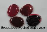 NGP1176 40*50mm - 50*60mm freeform agate gemstone pendants wholesale