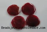 NGP1209 40*45mm - 50*65mm freeform agate gemstone pendants wholesale