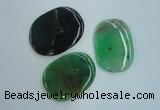 NGP1235 45*60mm - 55*65mm freeform agate gemstone pendants wholesale