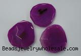 NGP1244 40*45mm - 50*55mm freeform agate gemstone pendants wholesale