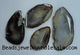 NGP1266 40*55mm - 60*80mm freeform agate gemstone pendants wholesale