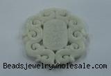 NGP1603 71*71mm Carved natural hetian jade pendants wholesale