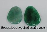 NGP1868 40*52mm - 40*58mm freeform agate gemstone pendants