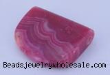 NGP198 12*34*45mm dyed rhodochrosite gemstone pendant wholesale