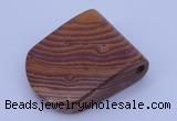 NGP200 16*40*48mm grain stone pendant jewelry wholesale