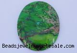 NGP235 40*50mm fashion dyed imperial jasper gemstone pendants