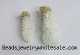 NGP2398 15*40mm - 20*60mm freefrom natural coral pendants