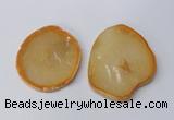 NGP2480 45*50mm - 55*65mm freeform agate gemstone pendants