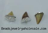 NGP2497 18*20mm - 22*25mm shark teeth pendants wholesale