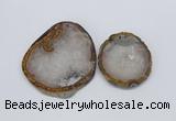 NGP2710 45*50mm - 55*75mm freeform druzy agate pendants