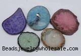 NGP2716 45*50mm - 55*75mm freeform druzy agate pendants