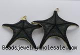 NGP2766 50*55mm - 75*85mm starfish pendants wholesale