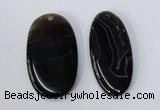 NGP3032 25*50mm – 30*55mm oval agate gemstone pendants