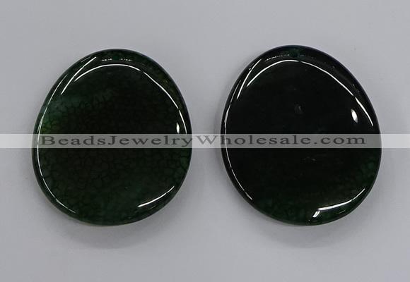 NGP3234 42*52mm - 45*55mm freeform agate gemstone pendants