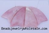 NGP33 Fashion pink opal gemstone pendants set jewelry wholesale