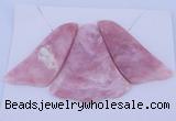 NGP35 Fashion pink opal gemstone pendants set jewelry wholesale