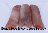 NGP38 Fashion red quartz gemstone pendants set jewelry wholesale