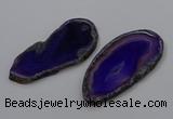 NGP4247 30*50mm - 45*75mm freefrom agate pendants wholesale