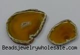 NGP4256 35*50mm - 45*80mm freefrom agate pendants wholesale