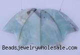 NGP44 Fashion amazonite gemstone pendants set jewelry wholesale