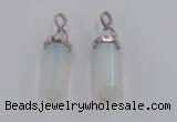 NGP5000 8*30mm sticks opal pendants wholesale